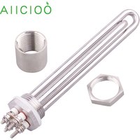 12V Heating Element Immersion Water 1 inch BSP DN25 100W 200W 300W 400W 600W Electric Solar Tubular Heater