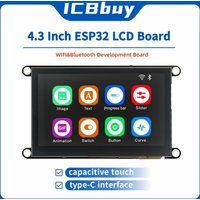 ESP32-S3 8M PSRAM 4M FLASH 4,3-Zoll IPS kapazitives Touch 480*272 LCD-Anzeigemodul mit WIFI und Bluetooth
