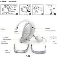 Dental Chair Equipments Operating Light 6W Surgical Medical Exam 35000LUX Reflective LED Lamp