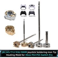 for Xbox ps4 ps5 switch pro controller joystick Disassembly repair tools T12/JBC245/936 Joystick soldering iron tip Heating mold