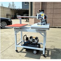 40x60cm Pneumatic Dual Station Heat Press Machine for T-Shirt Printing
