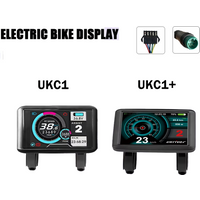 AliExpress CONHISMOTOR Electric Bike accessory 36V-72V LCD UKC1/ UKC1+Color Display with UART NO.2 OMD Protocol SM/Waterproof Connector