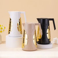 Insulated water kettle, large capacity, glass inner tank, dormitory thermos design, water bottle opening