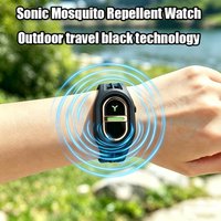 Ultrasonic Mosquito Repellent Bracelet Adult Kids Anti Mosquito Killer Pest Insect Drive Wristband USB Charging Bracelet Outdoor