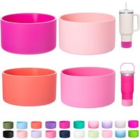 Multi colored Silicone Water Bottle Boot Bottle Bottom Sleeve Cup Accessories for Stanley 30/40oz anti slip scratch resistant