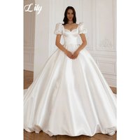 Lily White Elegant Evening Dresses Off the Shoulder Backless Prom Dress Satin Mermaid Wedding Party Dress robe de bal Customized