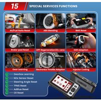 ANCEL FX6100 OBD2 Automotive Scanner Diagnostic Tool ABS EPB OIL 15+ Reset Service All System Active Test OBDII Car Scan Tools