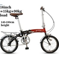 AliExpress FRESCOCHE Gogobike construction 16-inch adult men's and women's ultra-light portable small aluminum alloy folding bicycle