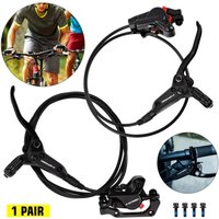 AliExpress NONE Bicycle Hydraulic Brake Set Front And Rear Brake With 2PCS 600mm Bike Disc For MTB Brake Mountain Bike Upgrade Bike Parts