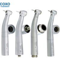 COXO YUSENDENT High Speed Dental Handpiece With LED Light Fiber Optic Dental Turbine 6 holes fit KAVO NSK Sirona WH CX207-G image 4