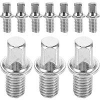 10pcs Drum Key Bolt M6x10mm Metal Shape Length 20mm 25mm Drum Kit Pedal Mallet Hammer Mounting Screws Silver