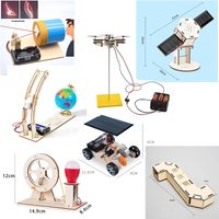 Kids DIY Science Toys Educational Scientific Experiment Kit Model Physics STEM Projects Puzzle Games School Lab Supply Gifts