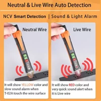 Non-Contact Voltage Detector 12-1000V AC Voltage Tester Pen Smart Breakpoint Finder Electrical Tool