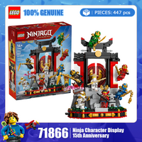 LEGO Phantom Ninja Series 71866 Ninja Dojo Showcase 15th Anniversary Edition Children's Puzzle Building Toy Gift
