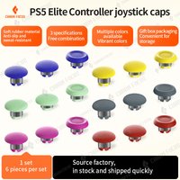 6 Analog Joystick Thumbsticks for PS5 Edge Controller Replacement Thumbstick Controller Custom analog joysticks three heights