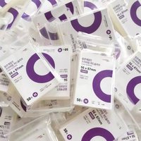 50Pcs Kpop Photocard Holder Clear Popcorn Card Sleeves Transparent and Acid-free Photographic Protector Film for Pictures
