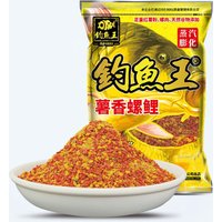 Fishing King Sweet Potato Carp Bait 300g - All-Season Bait | Sweet Potato Flavor | Perfect for Large European Carp, Crucian Carp