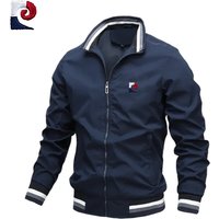 Spring and Autumn men's high-quality stand up collar jacket, new trendy and fashionable casual sports baseball jacket top