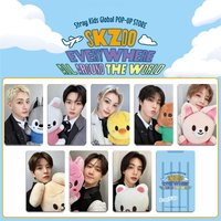 8Pcs/Set Idol SKZOO Stray Kids New Series Periphery Lomo Cards Postcards Felix HyunJin Jisung Woojin Changbin Jeongin Fans Gifts