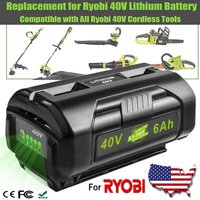 Batterie au lithium haute capacité 40V 6.0Ah OP4026 40 volts OP40501 OP40401 pour Ryobi 40V et Ryobi 36V