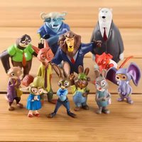 2026@@@12 pieces/set "Zootopia" animal puppet toy rabbit Judy Hopps fox Nick Wilde children's movie gift collection series