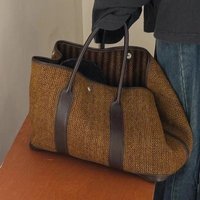 2025 New Women Bag with Fashionable Temperament Single Shoulder Hand-held Large Bags Simple and Versatile Backpacks