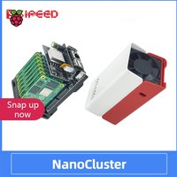 NanoCluster 7-Node CM4/CM5 Compact Mini Server for RPi Cluster, Built for Kubernetes K3S, Edge AI and Homelab Applications