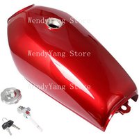 Motorcycle Fuel Tank Universal Retro Modified Suitable For Honda CG125 With Oil Switch Kit