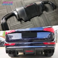 Carbon Fiber Rear Bumper Diffuser for Audi Q5 2012-2018 Rear Diffuser Rear Bumper Lip Diffuser Splitters Spoiler