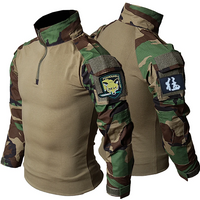 Tactical Outdoor Sports Clothes Suits Uniform Training Suit Green Jungle Hunting Shirts Pants Hiking Style Sets Hiking Pant Men