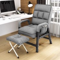 UVR Lazy Sofa Office Lunch Break Backrest Chair Bed Home Computer Chair Sedentary Not Deformed Foldable Adjustable Recliner