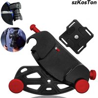 Camera Waist Belt Clip Quick Release Hanging Buckle Anti-shake Fast Switch Tool for Backpack Shoulder Strap Mount Clamp Holder