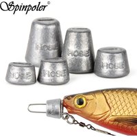 Spinpoler Multi Depth Screw System Sinker Weight 5g 7g 10g 15g 20g Jig Head For Soft Lure Boat Sea Saltwater Fishing Accessories