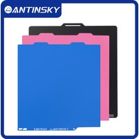 Antinsky Build Cold Plate For Bambu lab/Creality K2 Plus Smooth Double Sided Flexible Magnetic Steel 26℃ Low temperature print