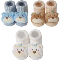 3Pairs/set Baby Socks Girls Boys Newborn Accessories Cartoon Animals Kids Gift Clothes Child Infant Stuff Cotton Breathable Sock