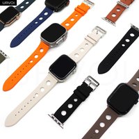 URVOI Scub’H Diving Band for Apple Watch Ultra 3 2 Series 11 10 9 SE3 high-performance rubber strap breathable watch accessories