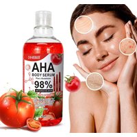 500ml Tomato Whitening Face Essence Body Lotion Mild and Firm Skin Moisturize, Repair Body for AHA Skincare Essence Water