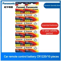 5Pcs-100Pcs Panasonic 3V CR1220 Button Batteries Cell Coin Lithium Battery For Watch Electronic Toy Calculators