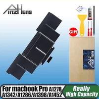 PINZHENG Laptop Battery For Macbook Pro 13'' 15'' A1278 A1342 A1286 A1398 A1452 A1321 A1322 A1331 A1382 A1417 A1437 A1494 A1681