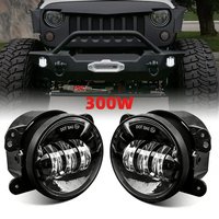 2 szt. 300W LED Reflektory Przeciwmgielne do Jeepa 4-calowe Dodatkowe Światła Reflektorowe Światła Do Jazdy Dla Jeep JK Dodge Journey Off Road 4x4