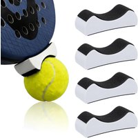 Padel Tennis Ball PickerUpper Retriever ClipOn Attachment No Bending QuickPickup EasyApply Light Fits All Padel Racket Training