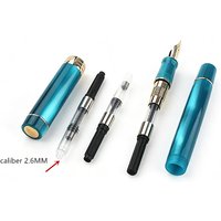 5Pcs Jinhao Fountain Pen Ink Converter 2.6mm Caliber Screw Type Universal Ink Absorber for School Office Stationery