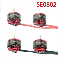 SE0802 0802 1-2S 16000KV 19000KV 25000KV Brushless Motor High RPM Micro Whoop for Mobula6 Mobula7 Snapper7 Indoor FPV