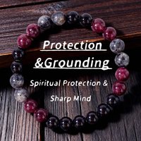 Black Glitter Stone Bracelet For Women Garnet Natural Stone Beads Elastic Chain Bangle Men Fashion Party Jewelry Gift