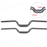 Race Face Next Mountain/Folded Bike 3K Matte Full Carbon Fibre U Shape Bike Handlebar Bright Logo Clamp 25.4/31.8mm Bike Parts