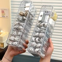 Desktop Data Cable Storage Box Dust Proof Large Capacity Charger Wire Organizer uses for headphone and cable management