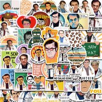 50PCS Dr Now Stickers Sticker Nostalgia Decorated Laptop Notebook Skateboard Classic Coffee Bicycle Waterproof Graffiti Stickers
