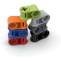 50PCS CROSS BLOCK 90° Compatible 40146 6536 Modified Beams Self-Locking Bricks Building Blocks Toys Accessories
