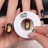 DIY Professional Shiny Nail Art Tool 360° Rotating Polishing Cat Eye Magnet Multifunctional Glass Bead Cat Eye Rotating Magnet