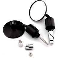 Motorcycle CNC Round Rearview Mirrors Set 7/8" Handle Bar End Mirrors for Honda Kawasaki Suzuki Yamaha Motorcycle Accessory